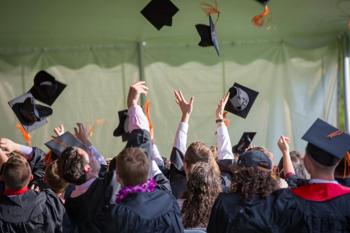 International graduates celebrating their Australian qualification